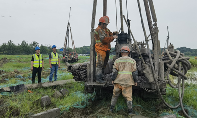 以干踐行 | 蘇州地勘院服務無錫市重點工程建設 精準勘察護航城市發展